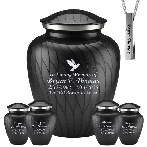 Serenity Curve Pearl Urn