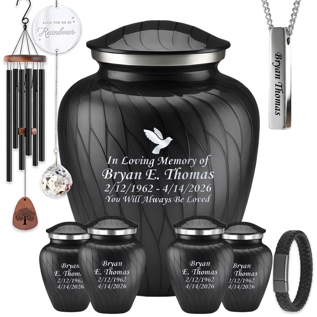 Serenity Curve Pearl Urn