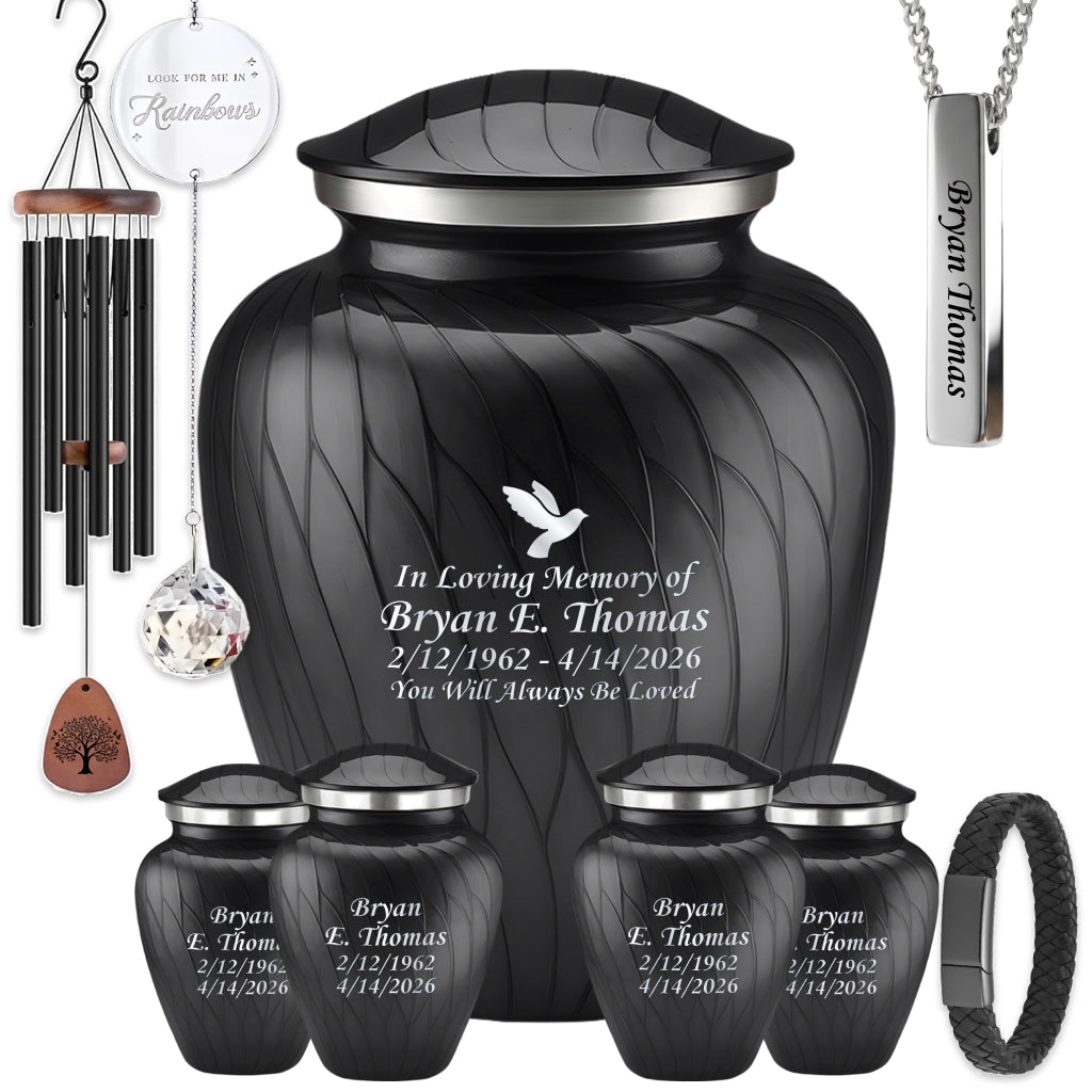 Serenity Curve Pearl Urn