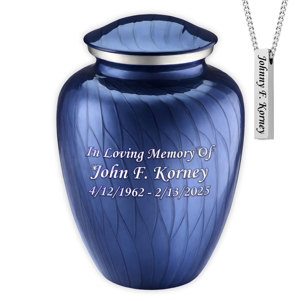 Serenity Curve Pearl Urn