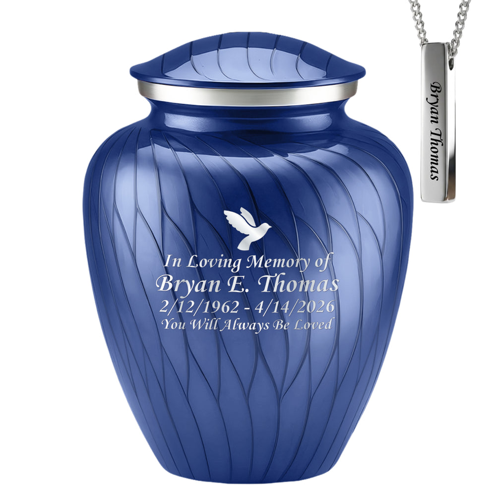 Serenity Curve Pearl Urn