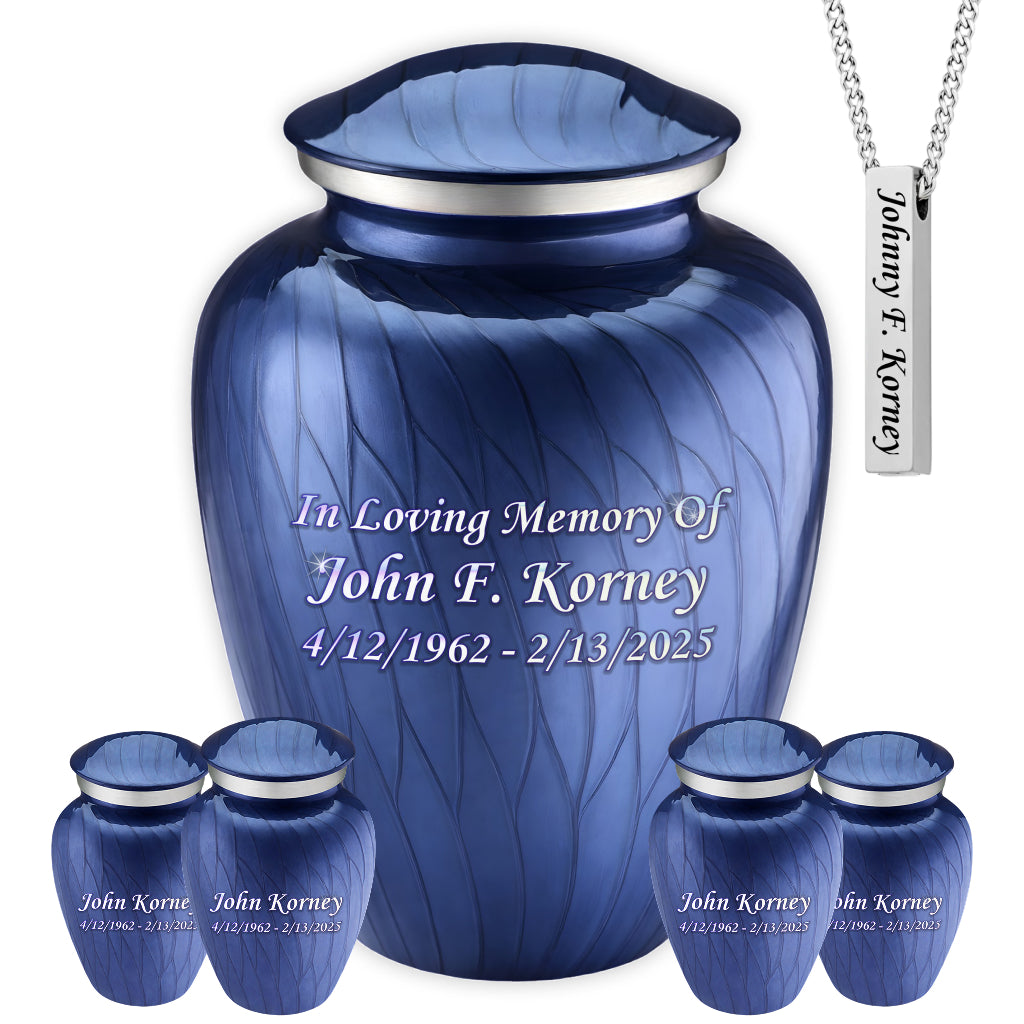 Serenity Curve Pearl Urn