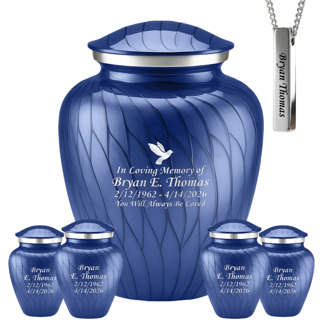 Serenity Curve Pearl Urn