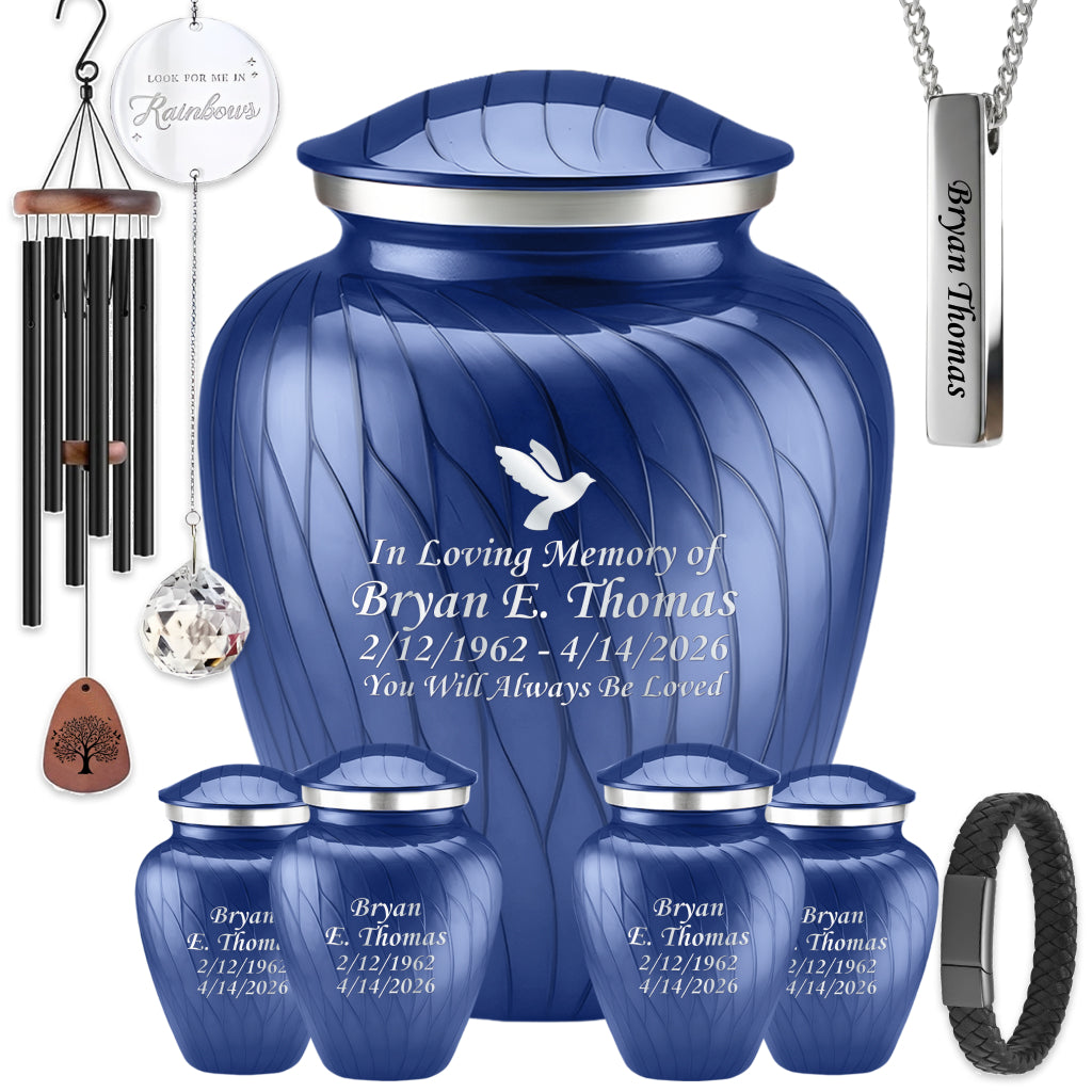 Serenity Curve Pearl Urn