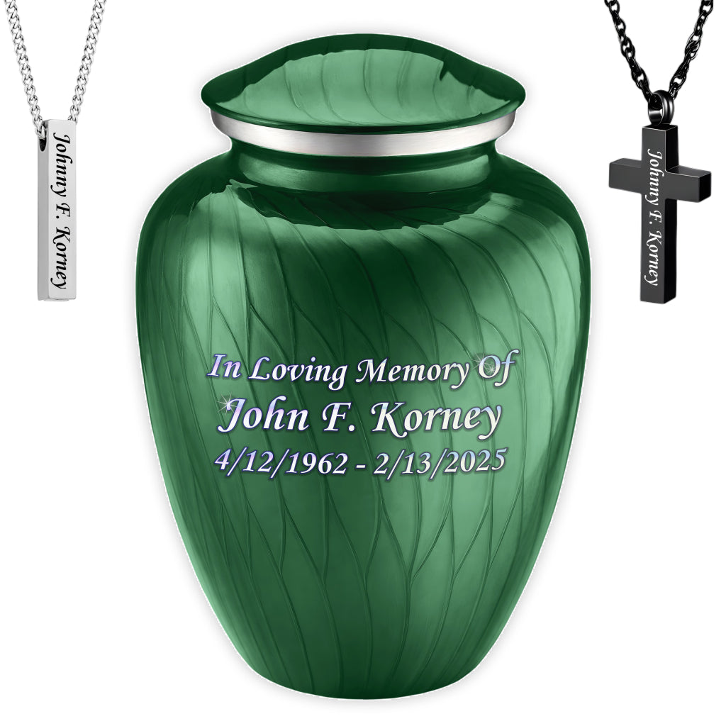 Serenity Curve Pearl Urn