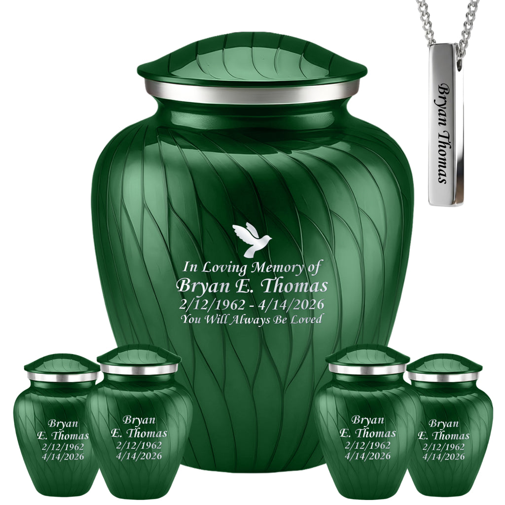 Serenity Curve Pearl Urn