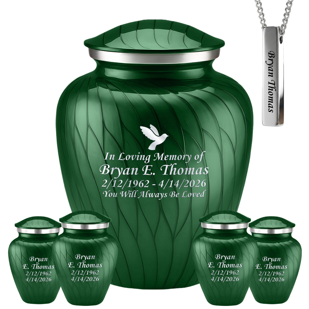 Serenity Curve Pearl Urn
