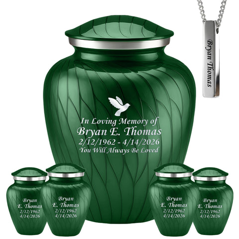 Serenity Curve Pearl Urn