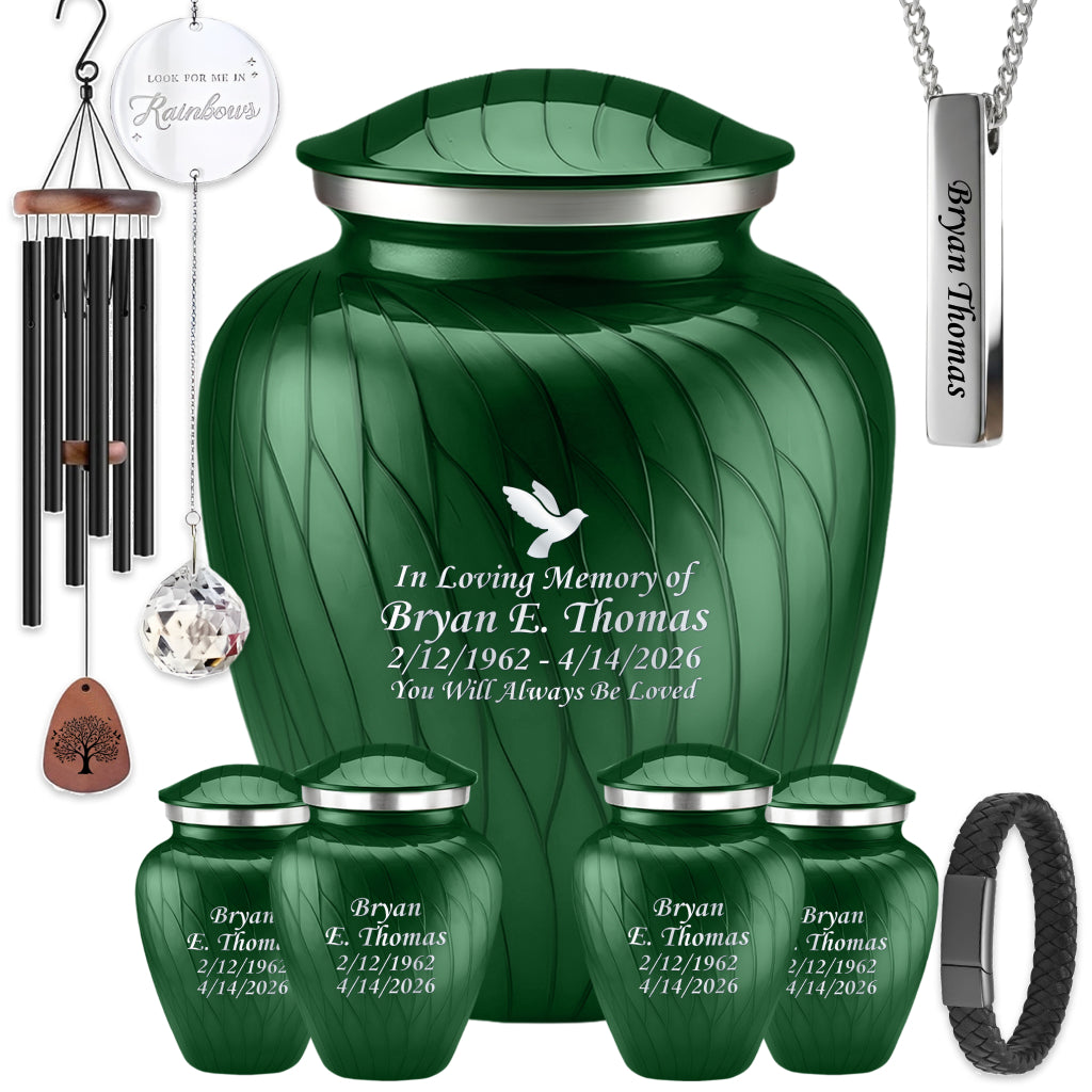 Serenity Curve Pearl Urn