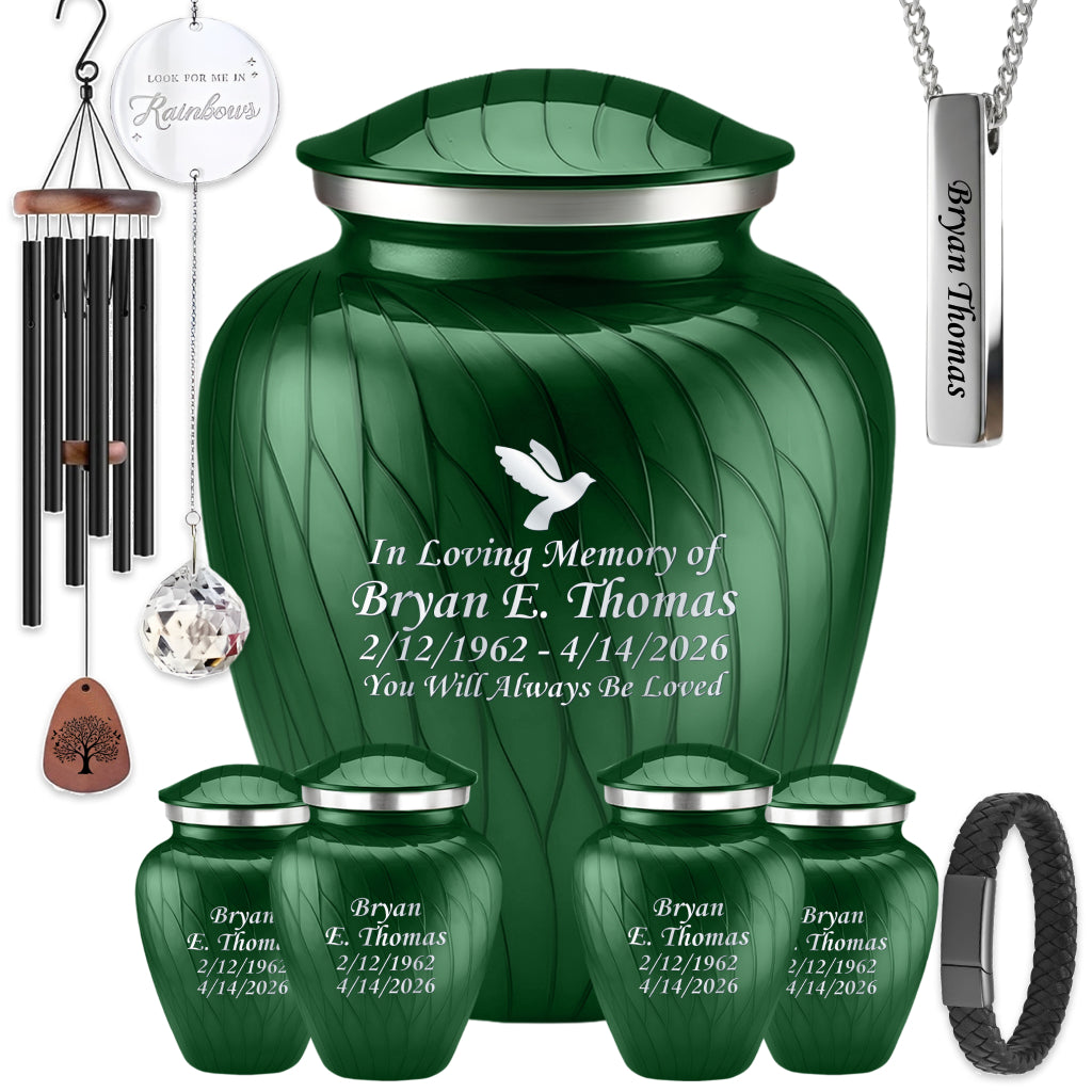 Serenity Curve Pearl Urn