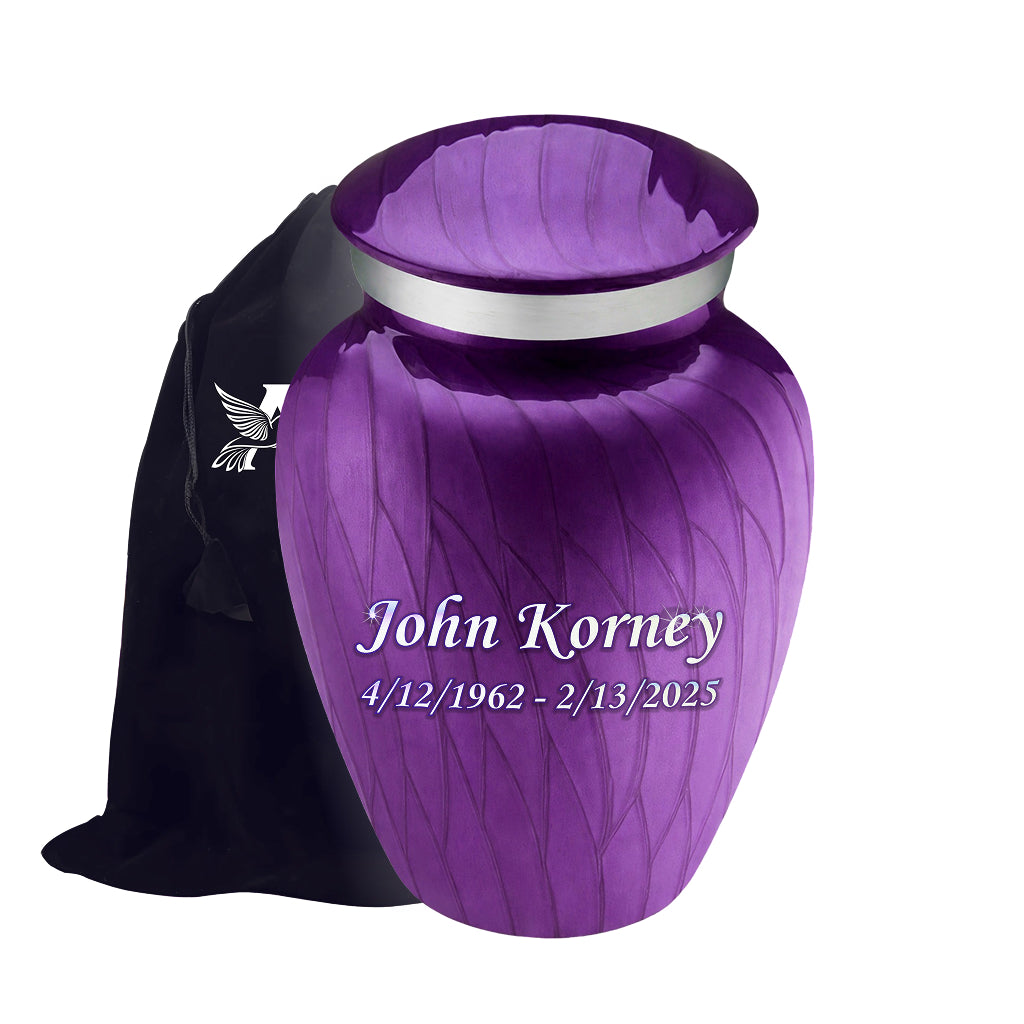 Serenity Curve Pearl Urn