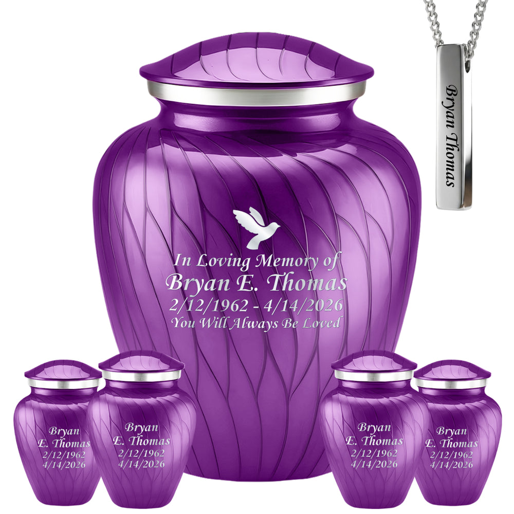 Serenity Curve Pearl Urn