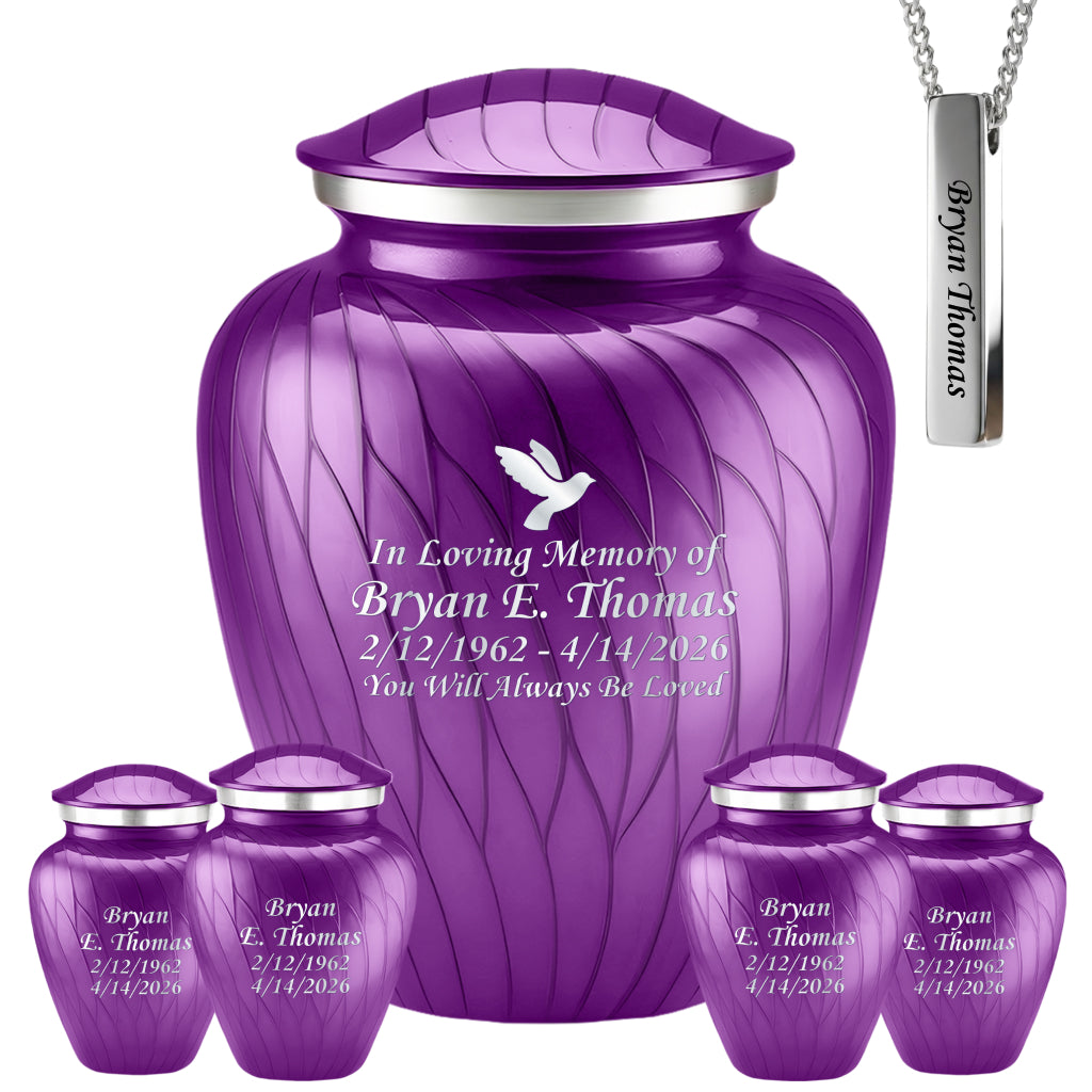 Serenity Curve Pearl Urn