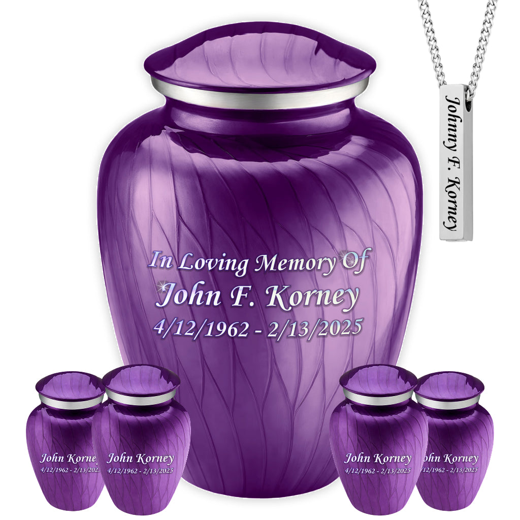 Serenity Curve Pearl Urn