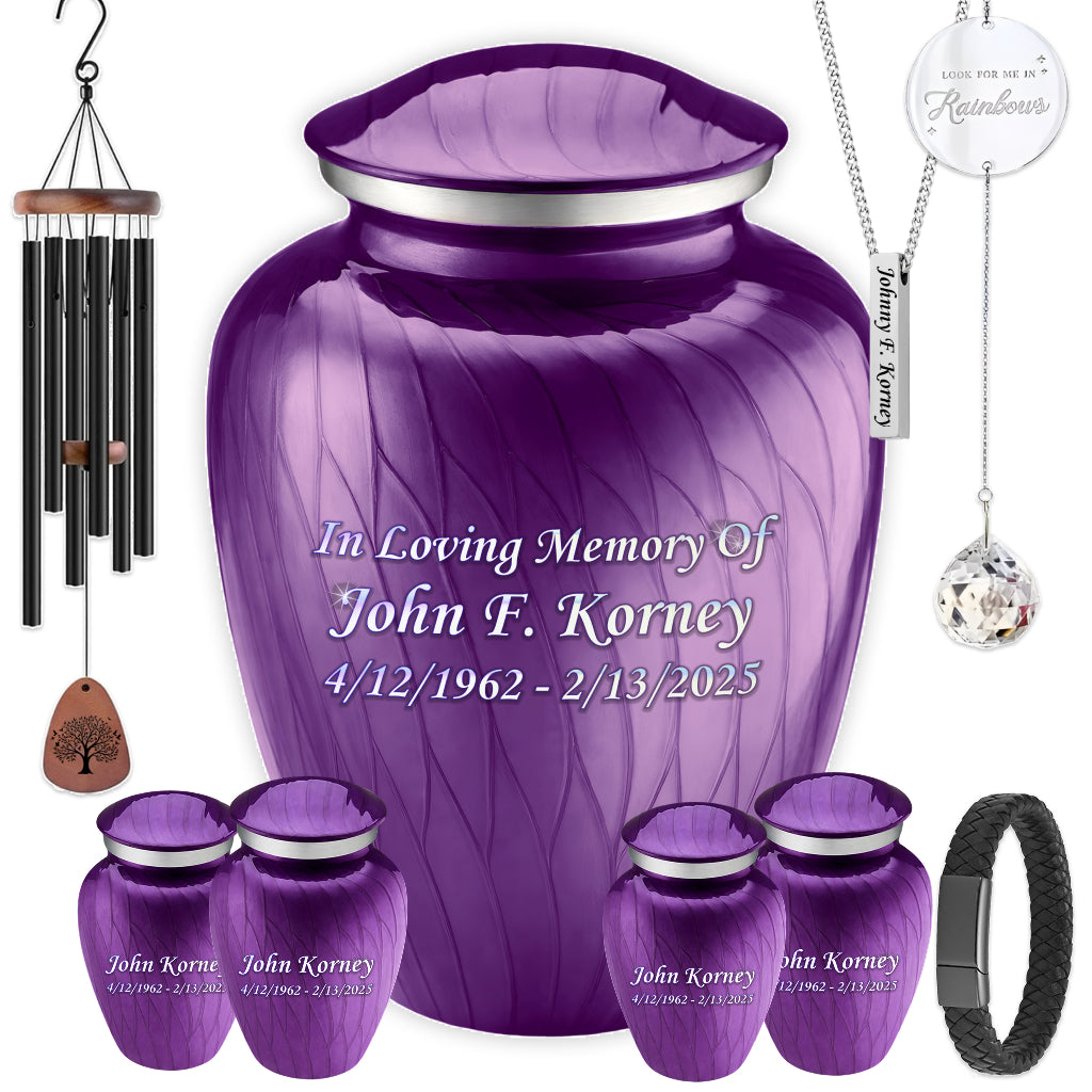 Serenity Curve Pearl Urn