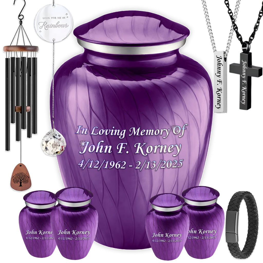 Serenity Curve Pearl Urn