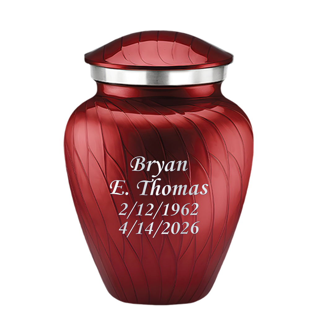 Serenity Curve Pearl Urn