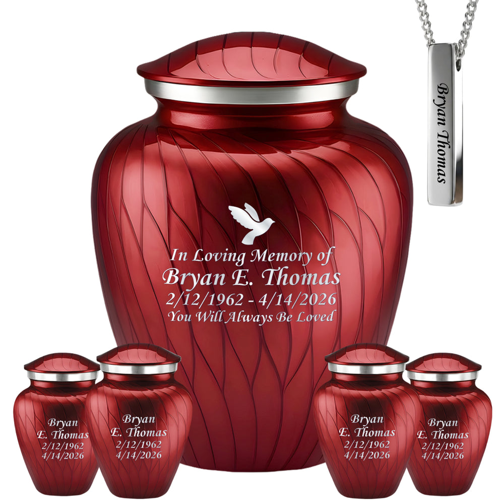 Serenity Curve Pearl Urn
