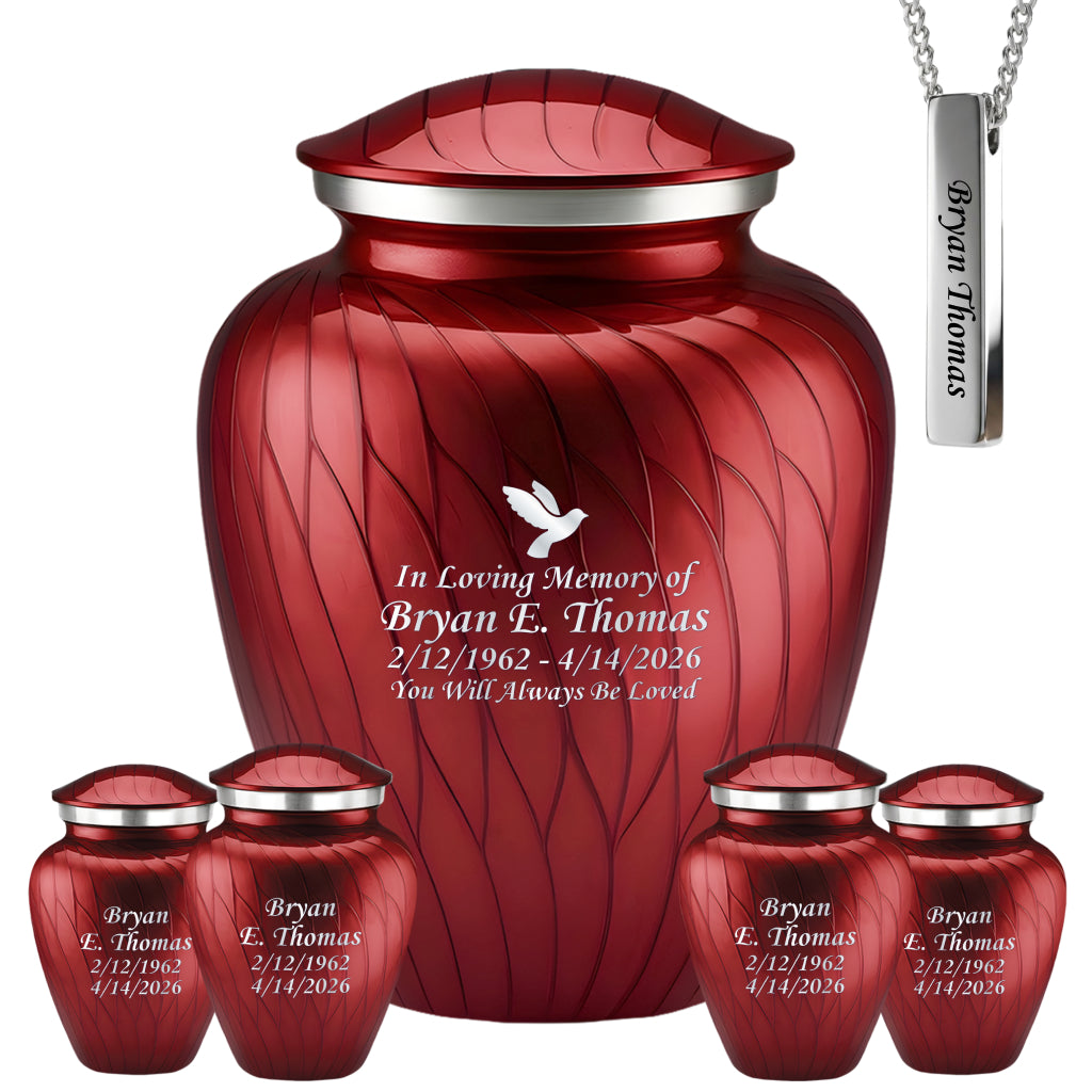 Serenity Curve Pearl Urn