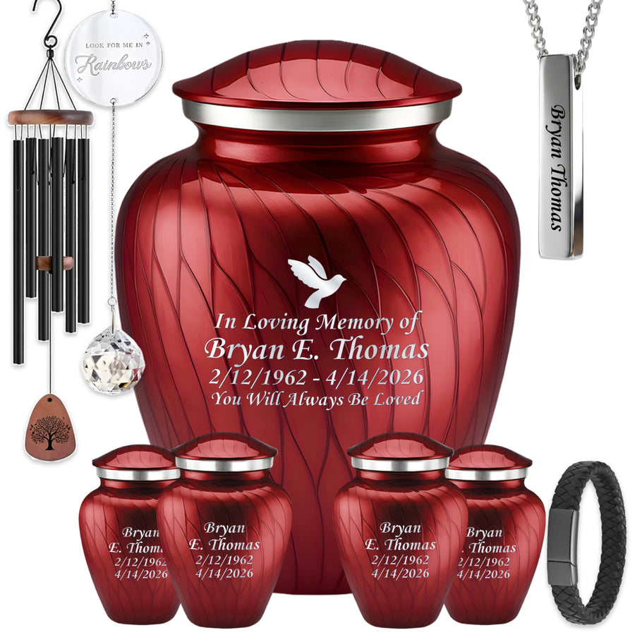 Serenity Curve Pearl Urn