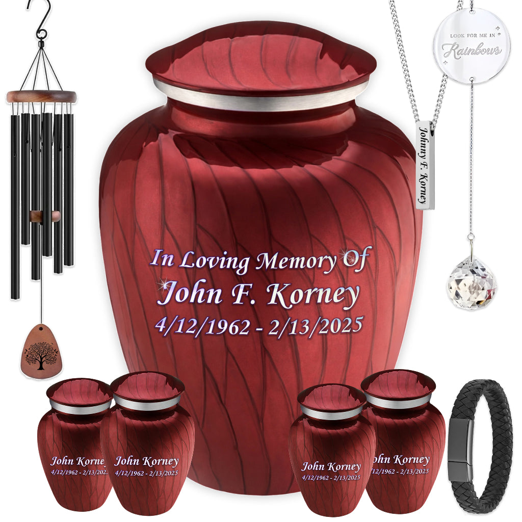 Serenity Curve Pearl Urn