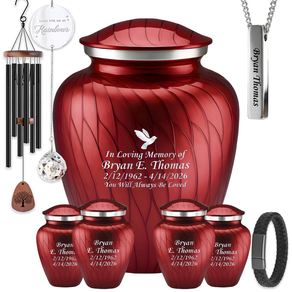 Serenity Curve Pearl Urn