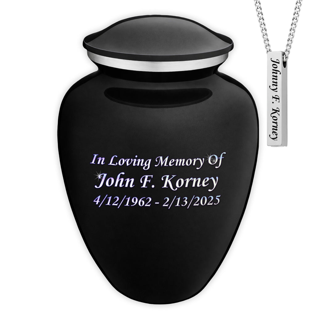 Serenity Curve Plain Urn