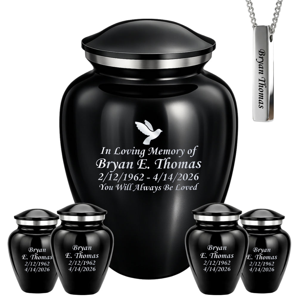 Serenity Curve Plain Urn