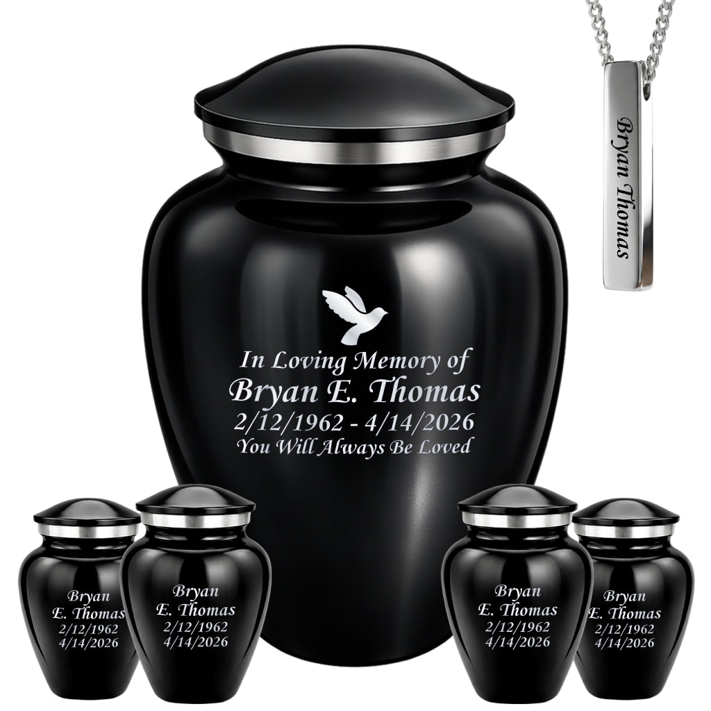 Serenity Curve Plain Urn