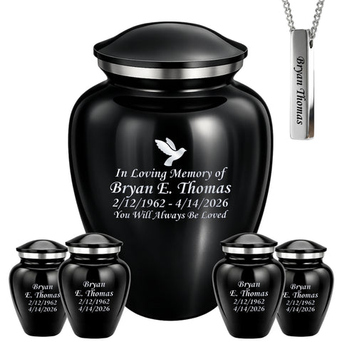 Serenity Curve Plain Urn