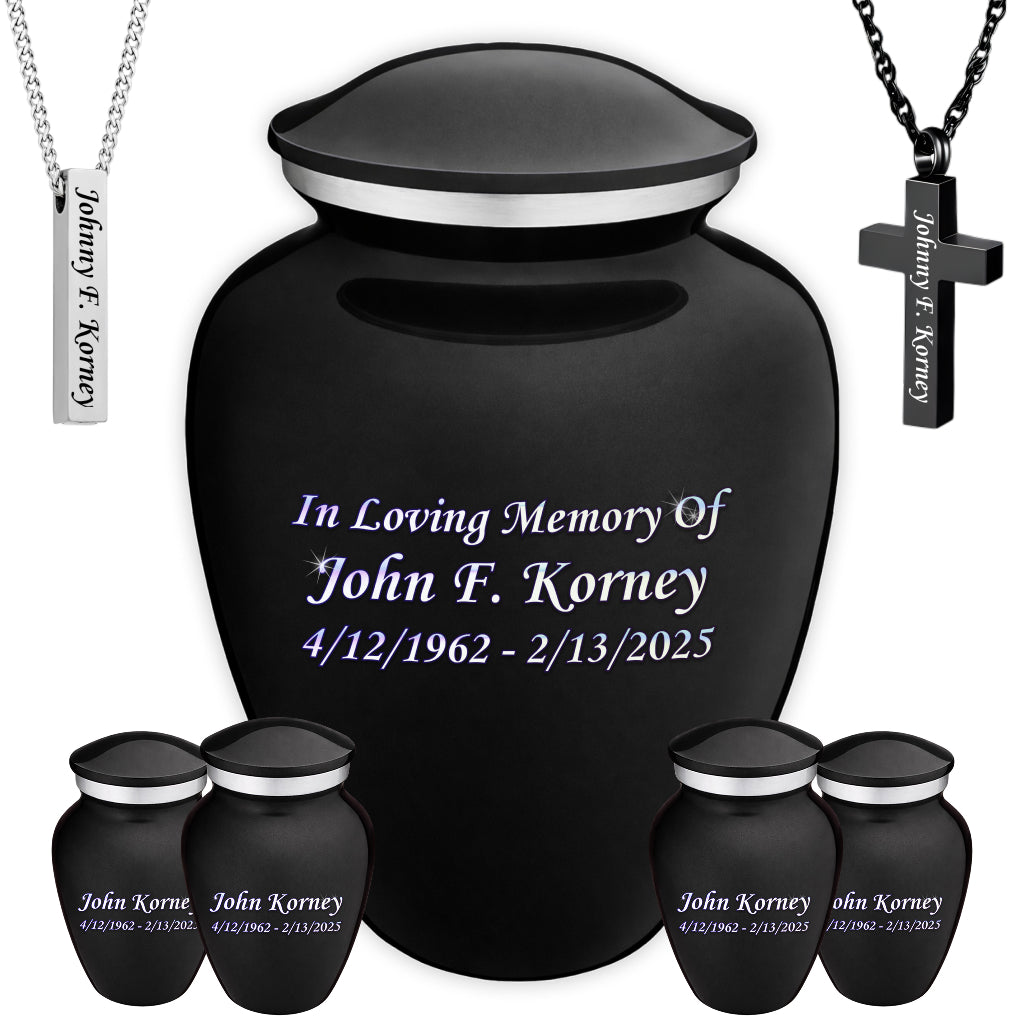 Serenity Curve Plain Urn