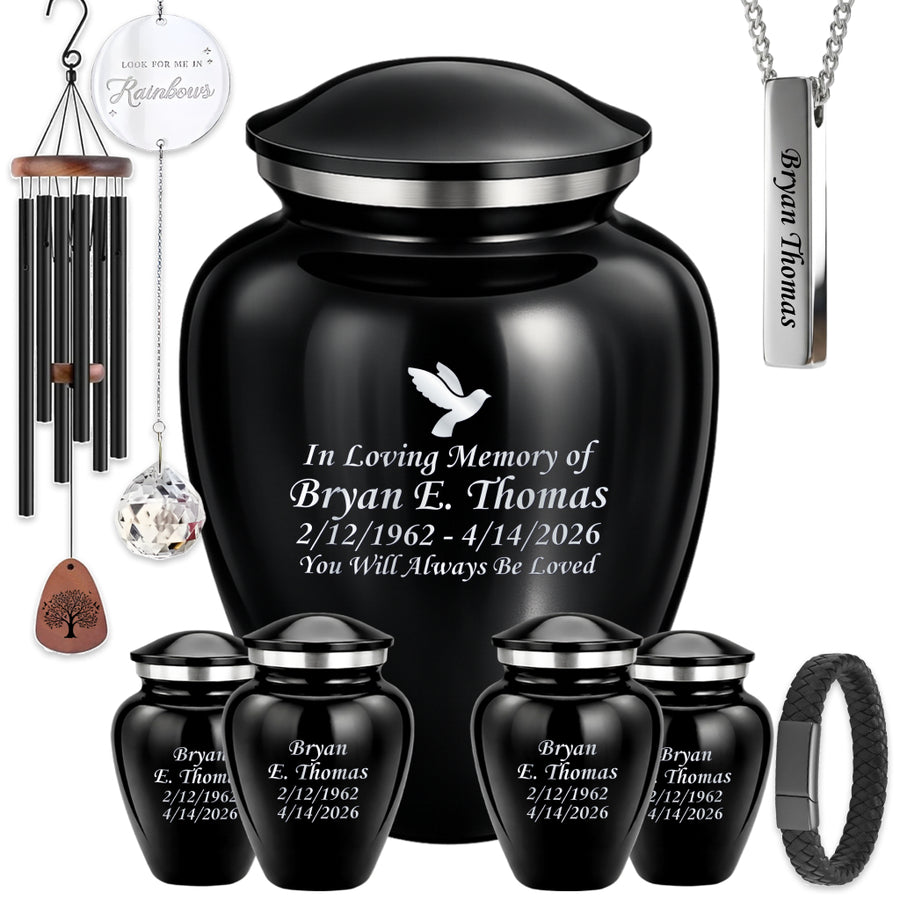 Serenity Curve Plain Urn