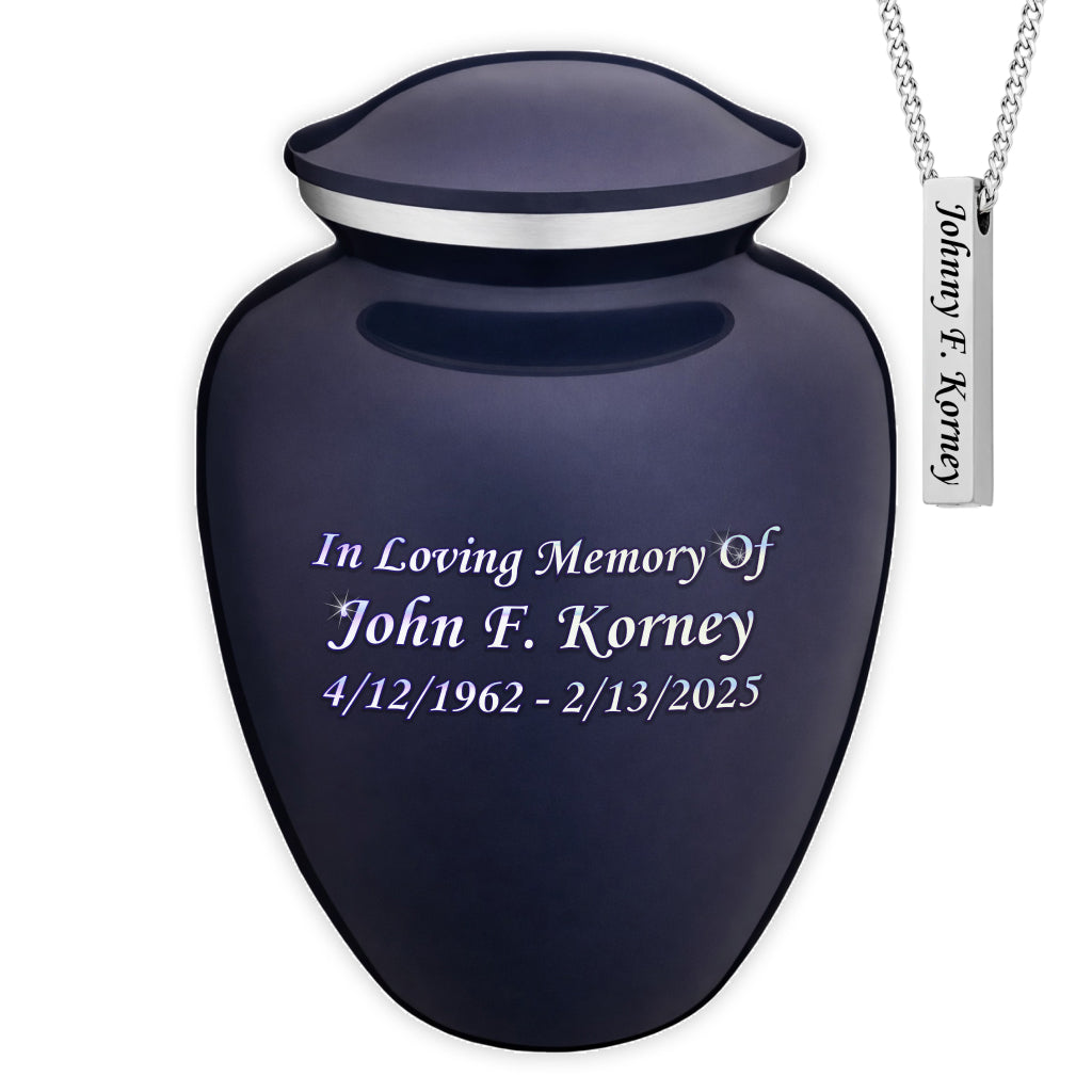 Serenity Curve Plain Urn