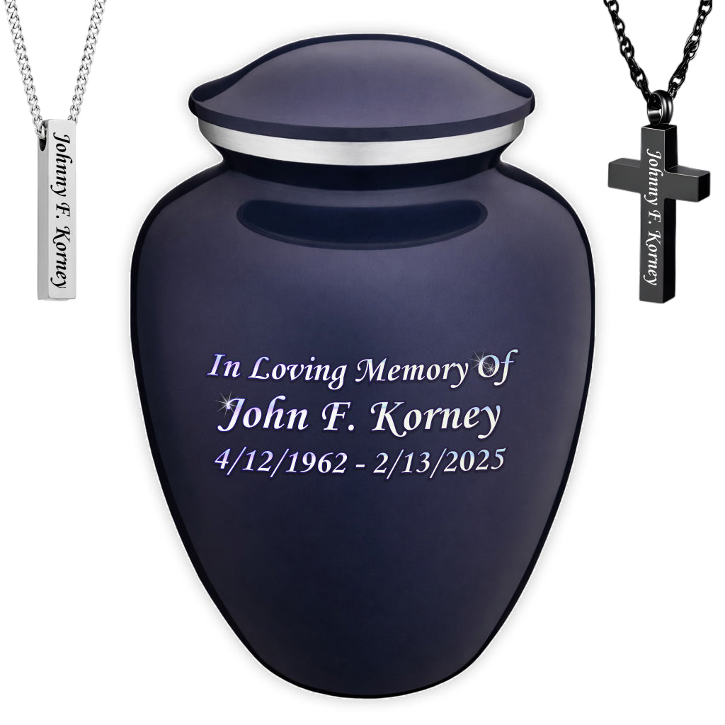 Serenity Curve Plain Urn