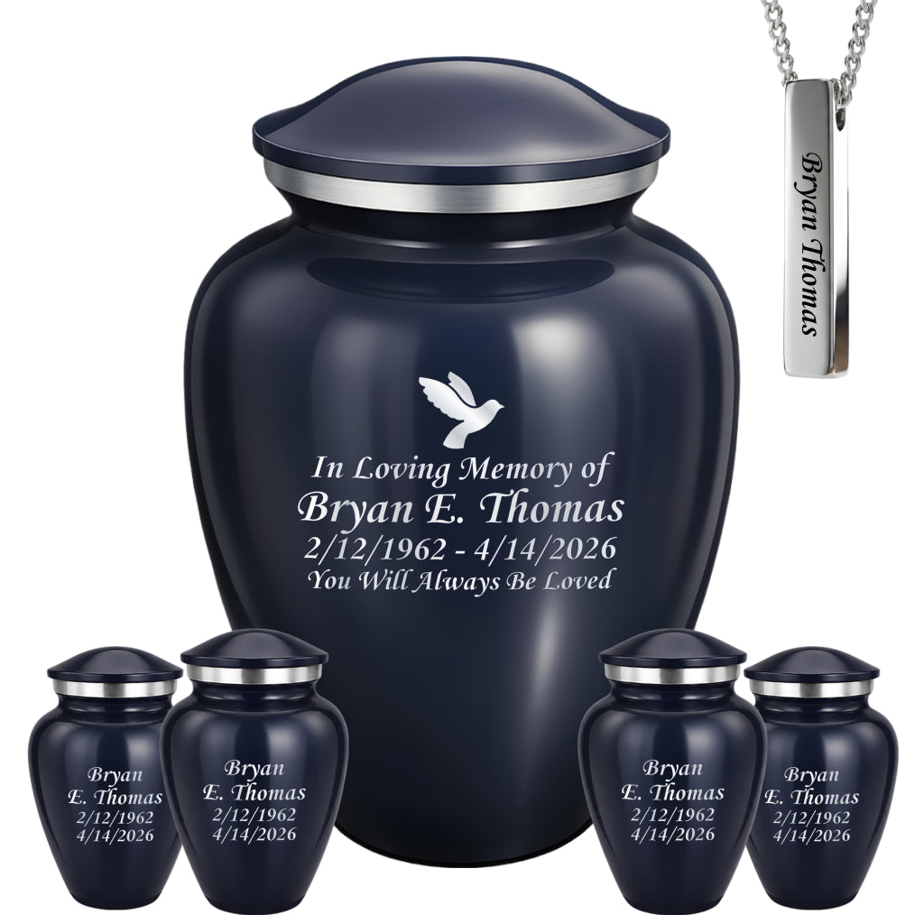 Serenity Curve Plain Urn