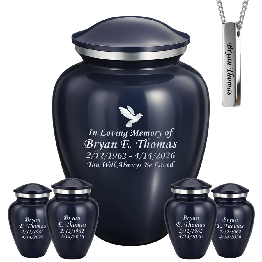 Serenity Curve Plain Urn
