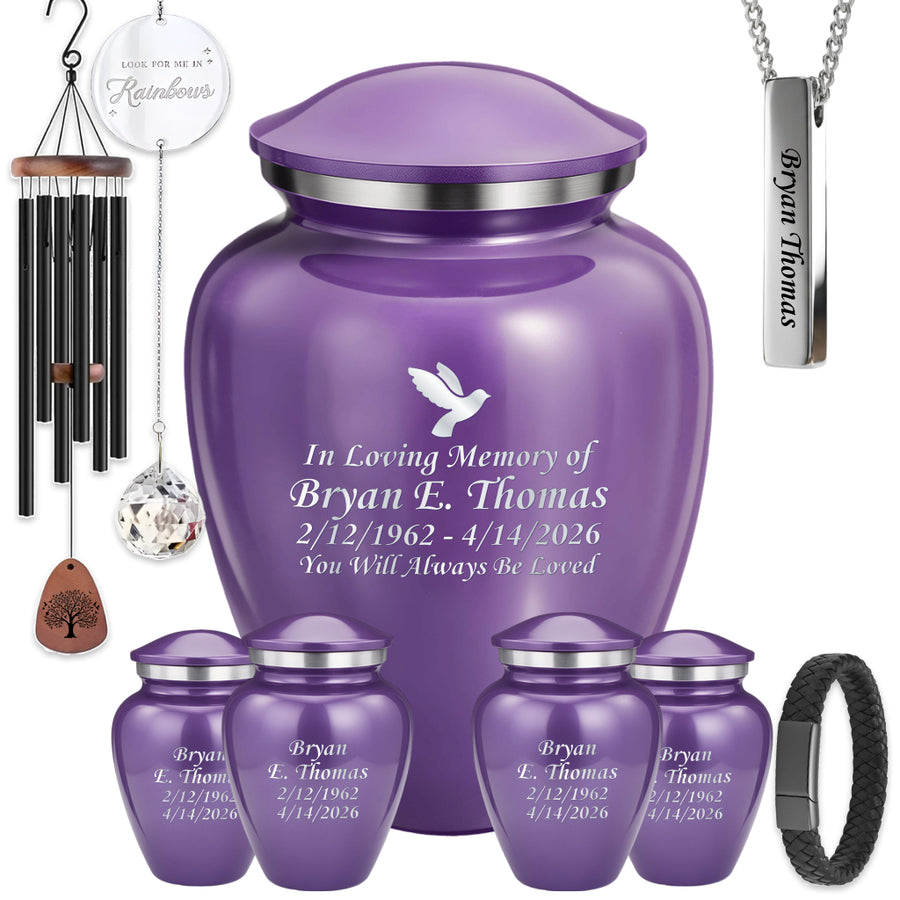 Serenity Curve Plain Urn