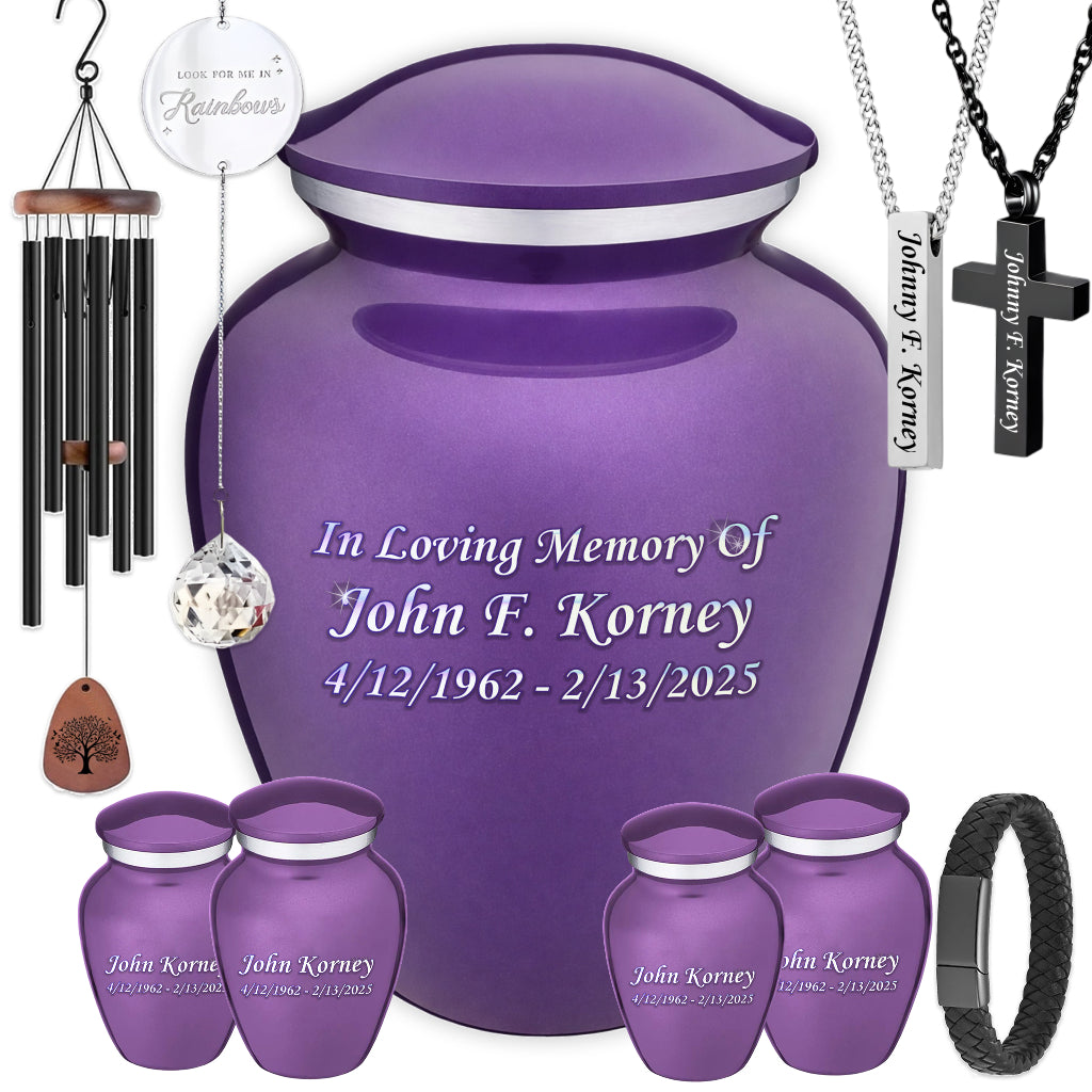 Serenity Curve Plain Urn