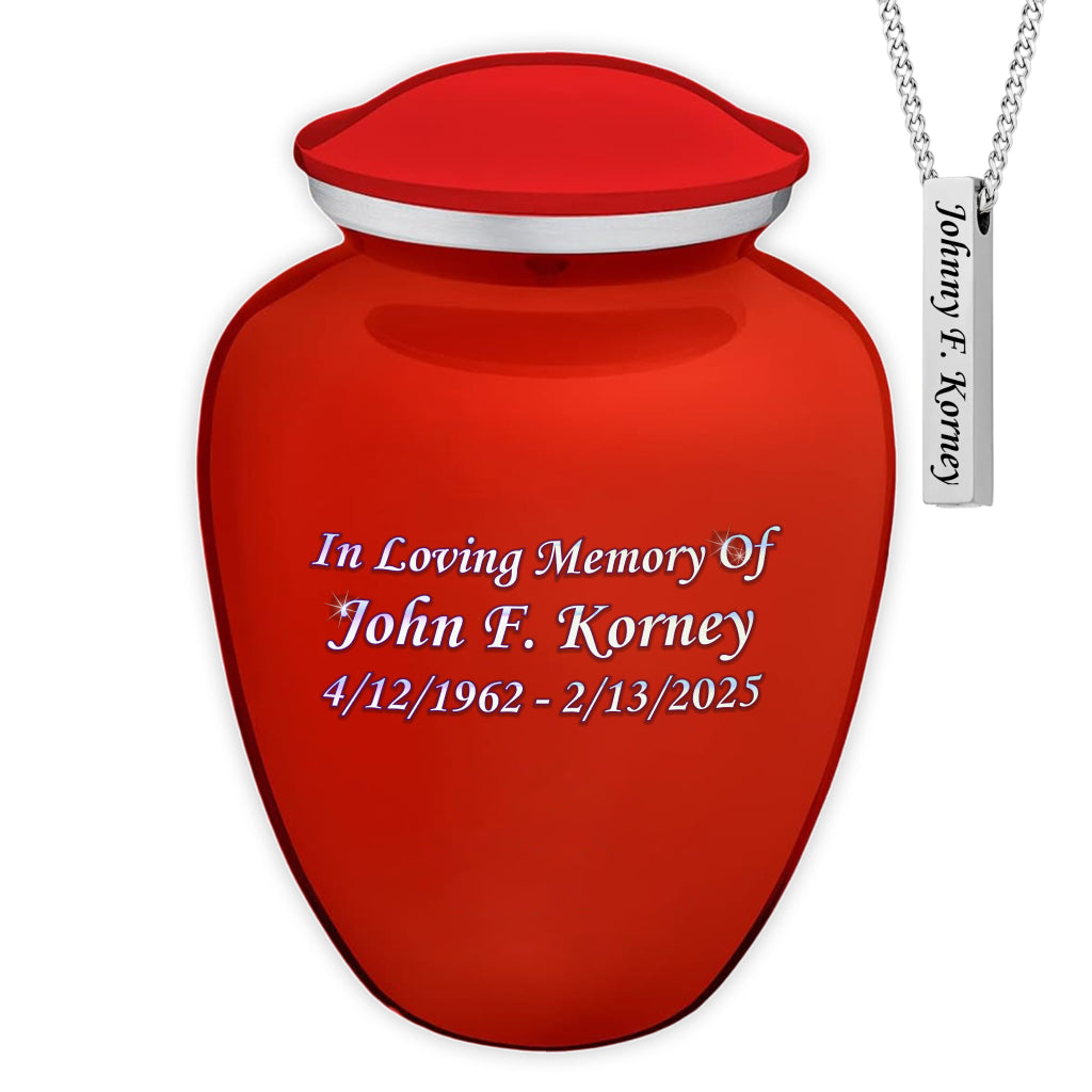 Serenity Curve Plain Urn