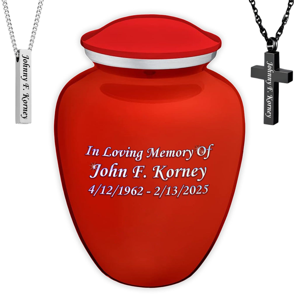 Serenity Curve Plain Urn