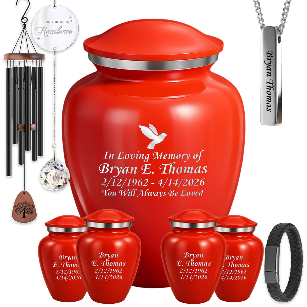 Serenity Curve Plain Urn