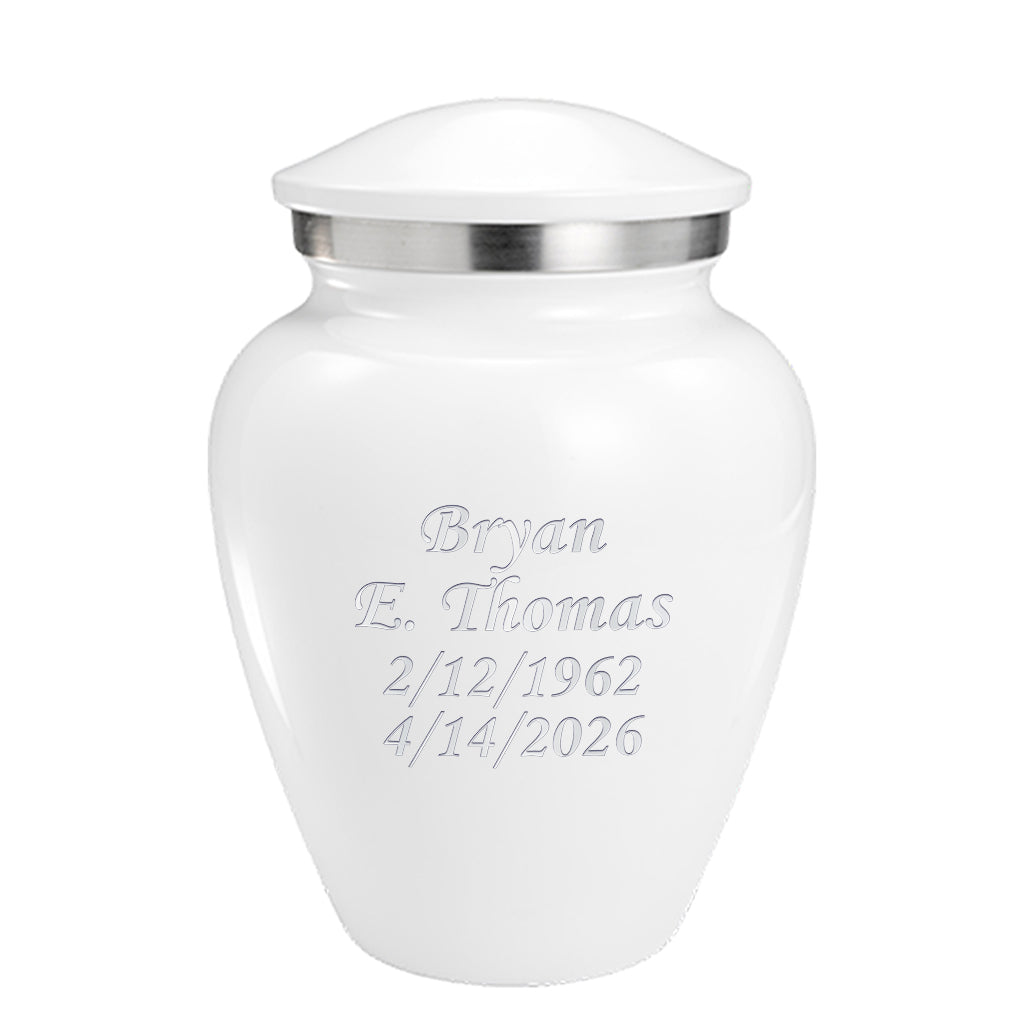 Serenity Curve Plain Urn
