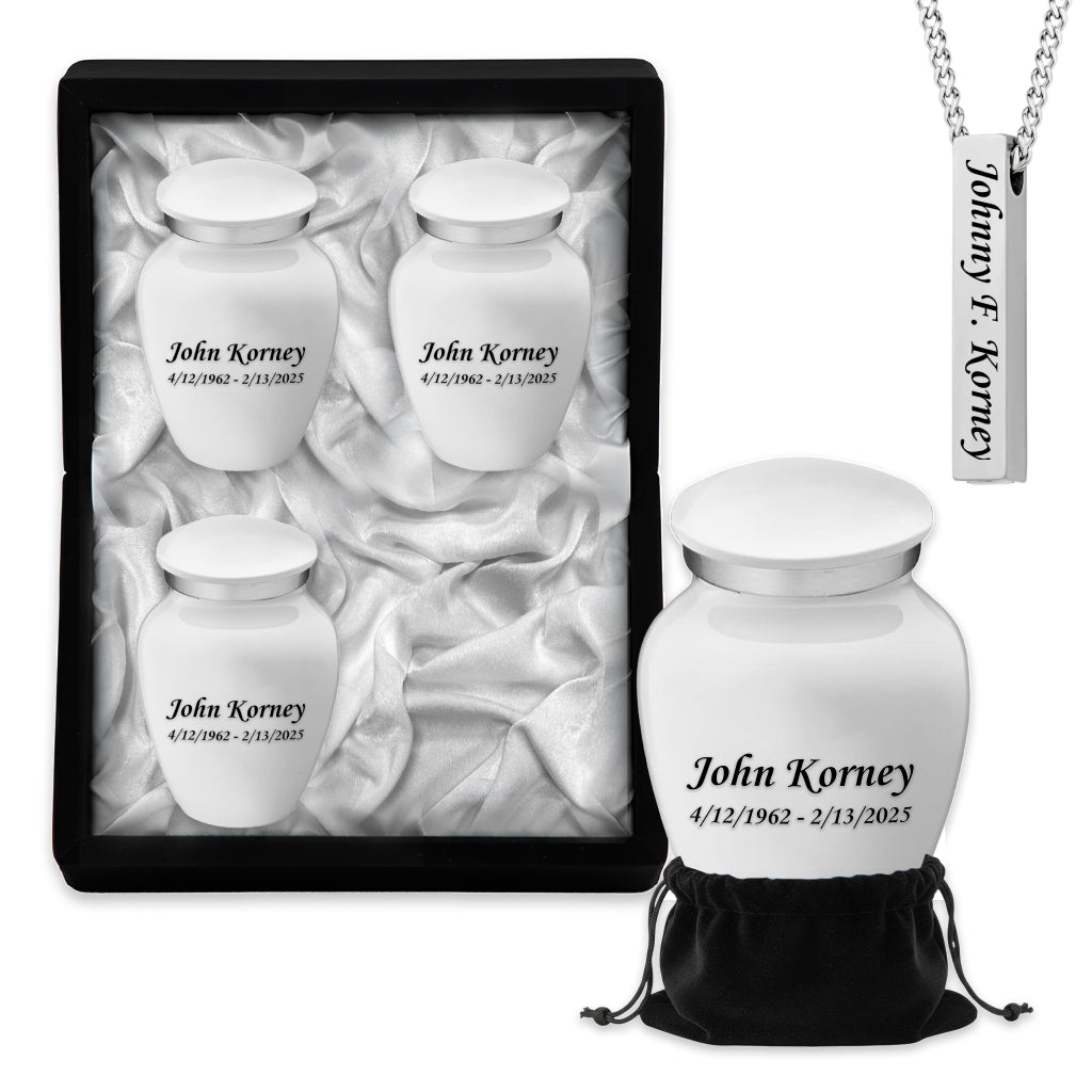 Serenity Curve Plain Urn