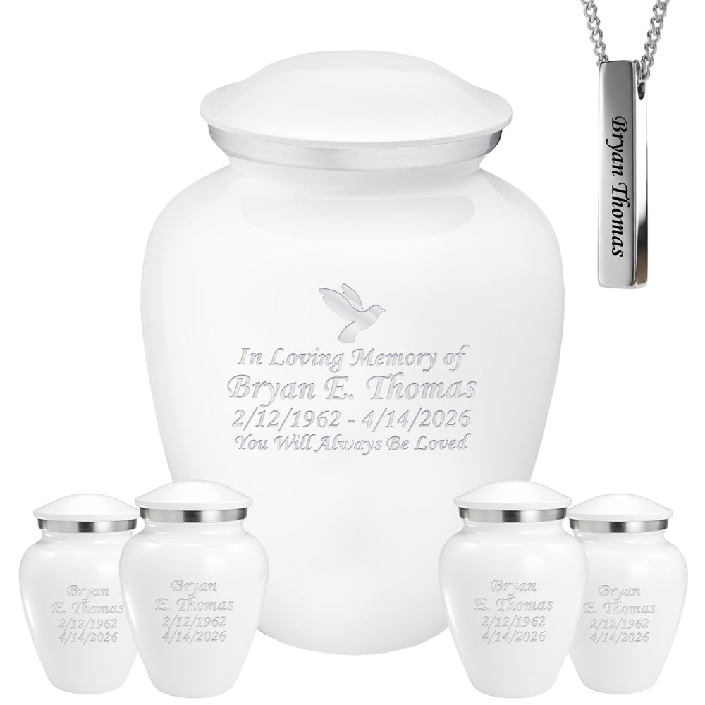 Serenity Curve Plain Urn