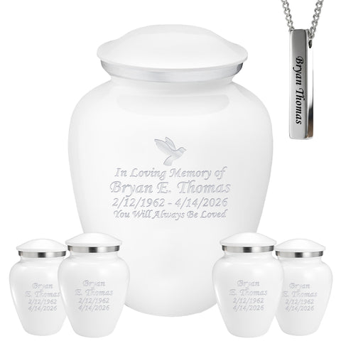 Serenity Curve Plain Urn