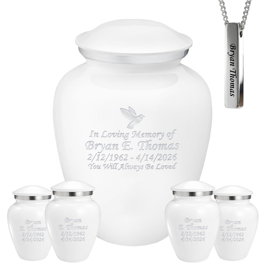 Serenity Curve Plain Urn