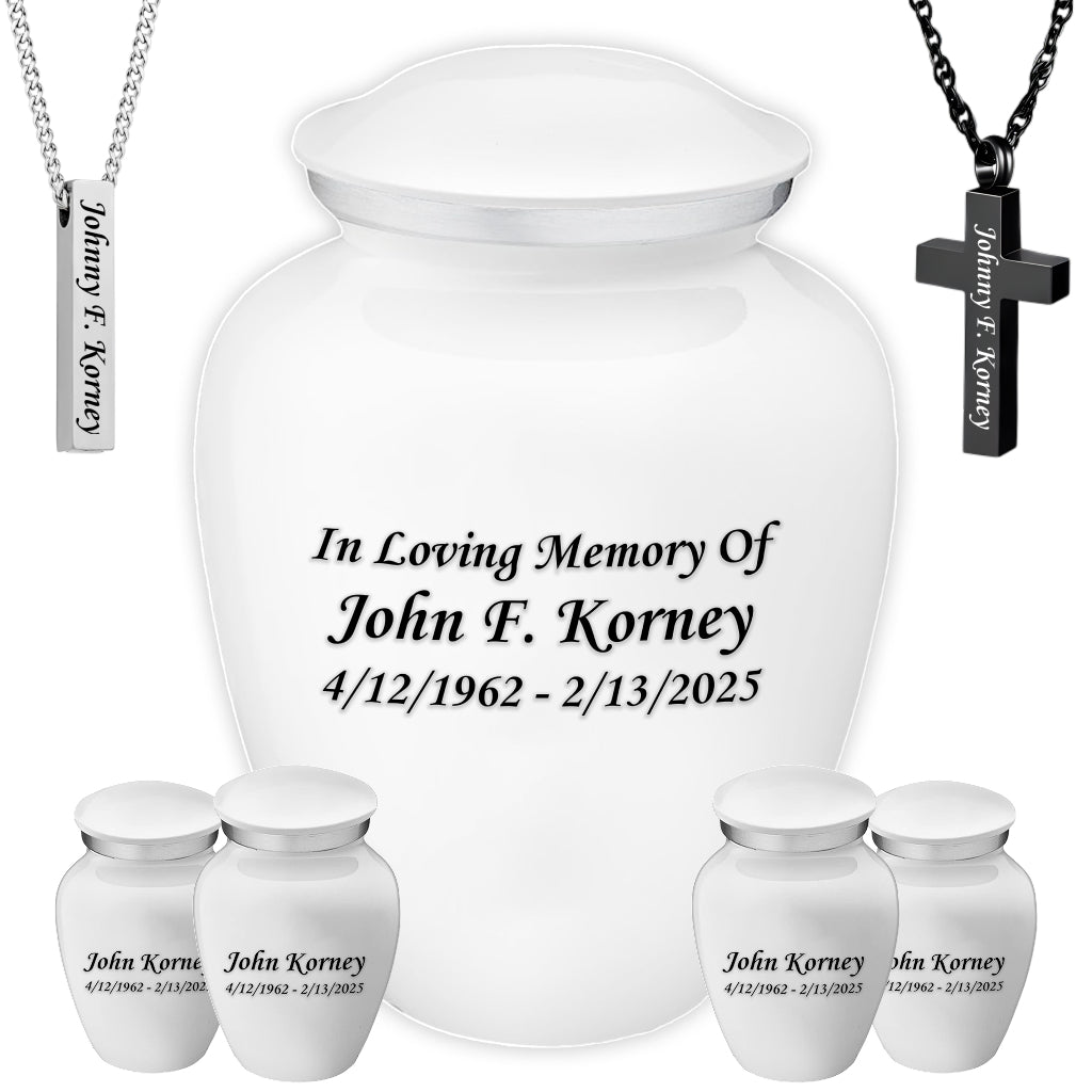 Serenity Curve Plain Urn