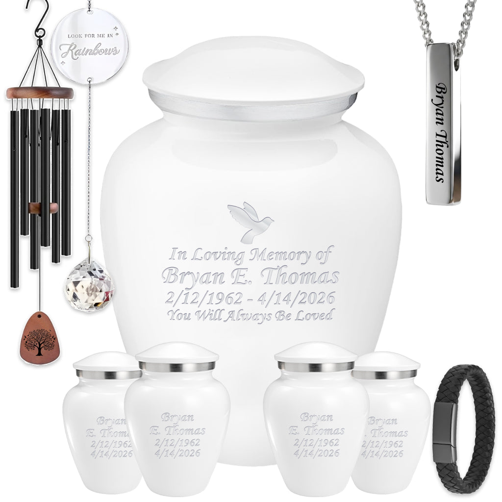 Serenity Curve Plain Urn