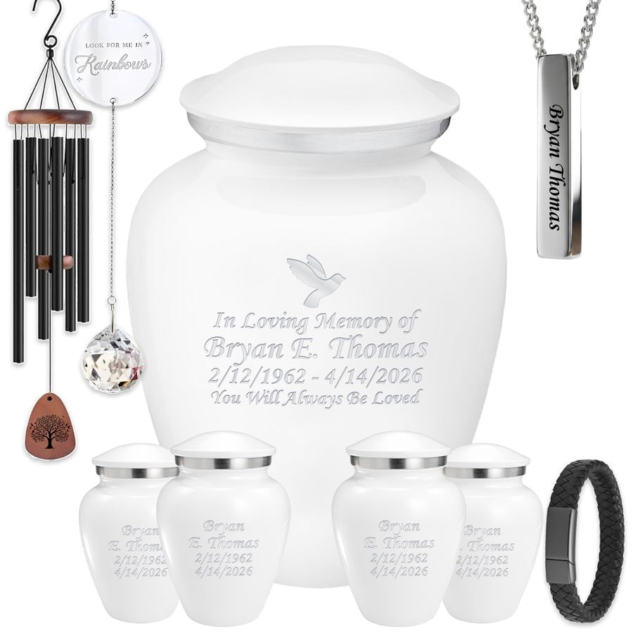 Serenity Curve Plain Urn