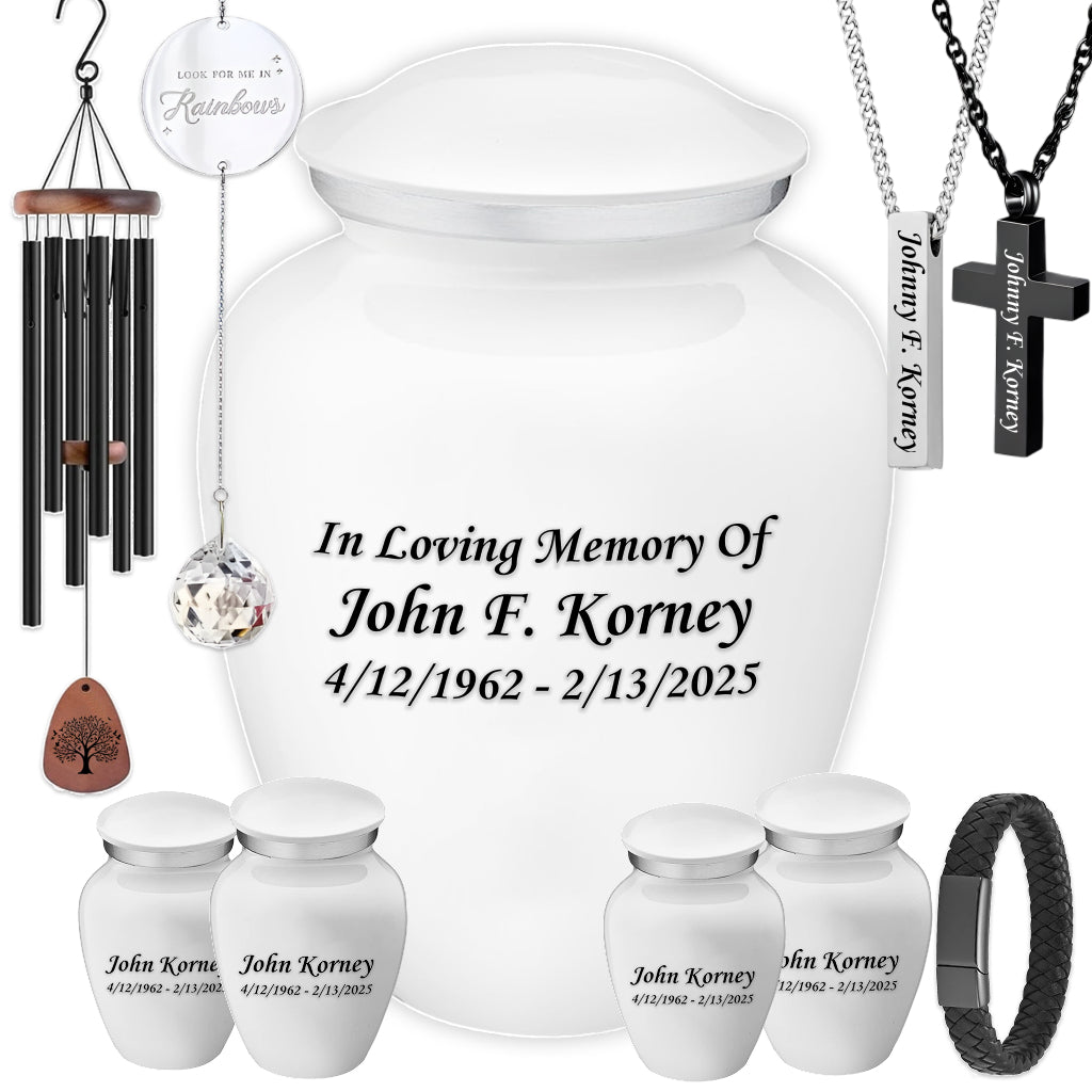 Serenity Curve Plain Urn